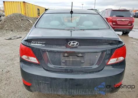 2017 Hyundai Accent Se z USA, uszkodzony, nr VIN KMHCT4AE4HU338653